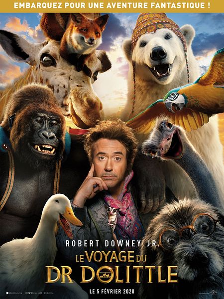 Affiche du film Le Voyage du Dr Dolittle