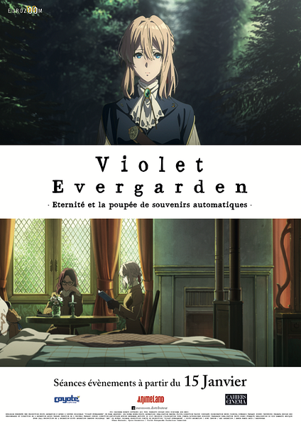 Affiche du film Violet Evergarden : Eternité et la poupée de souvenirs automatiques