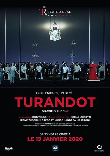 Affiche du film Turandot (Théâtre de Real Madrid)