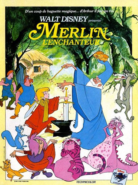 Affiche du film Merlin l'enchanteur