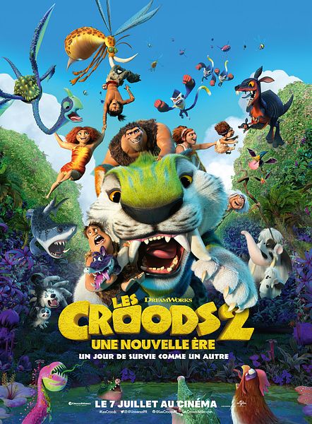 Affiche du film Les Croods 2 : une nouvelle ère