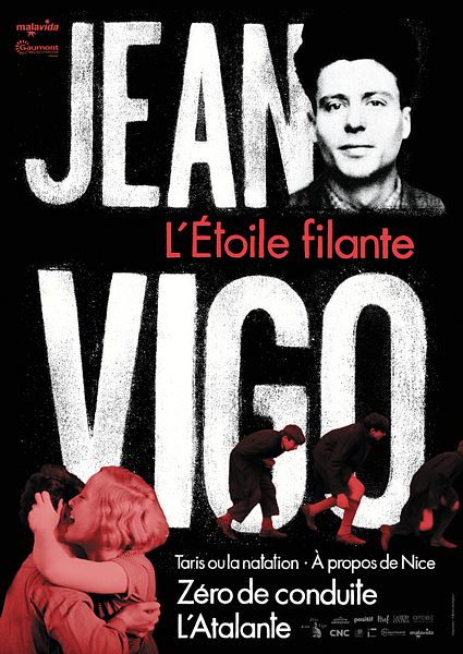 Affiche du film Zéro de conduite et les courts métrages de Jean Vigo