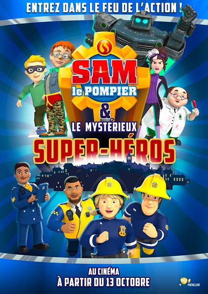 Affiche du film Sam le pompier: Les Feux de la rampe