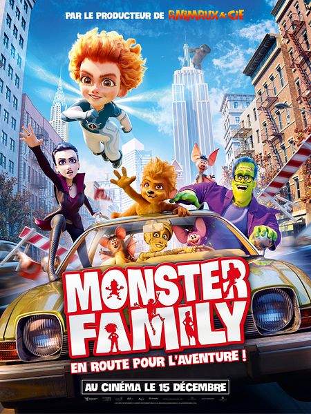 Affiche du film Monster Family : En route pour l'aventure !