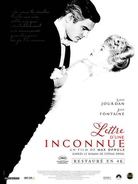 Affiche du film Lettre d'une inconnue
