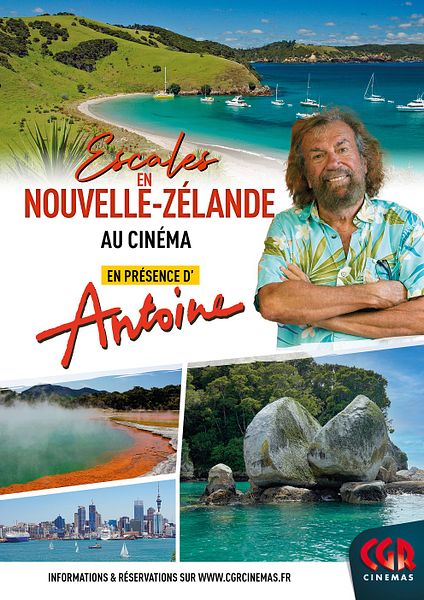 Affiche du film Escales en Nouvelle-Zélande