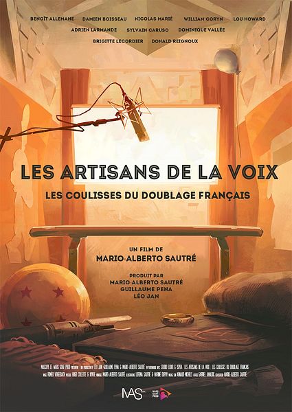 Affiche du film Les artisans de la voix : Les coulisses du doublage français