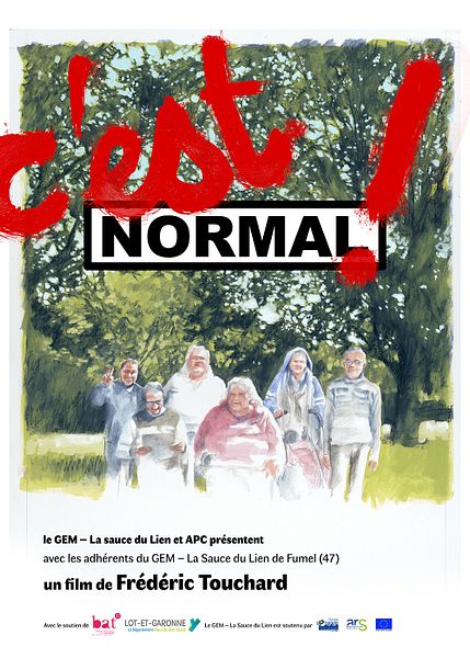 Affiche du film C'est normal !
