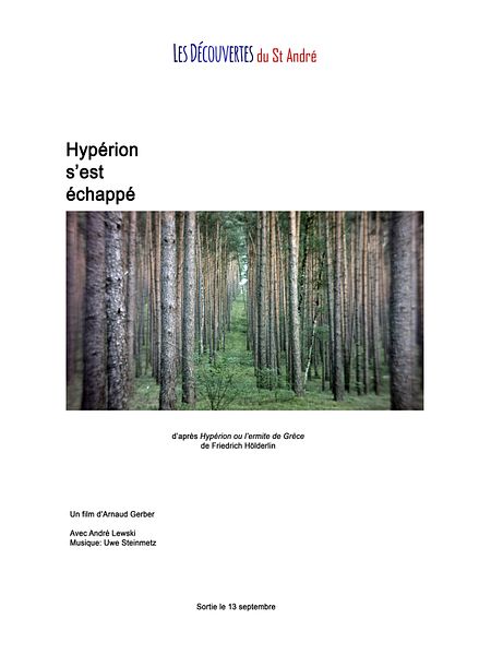 Affiche du film Hypérion s’est échappé