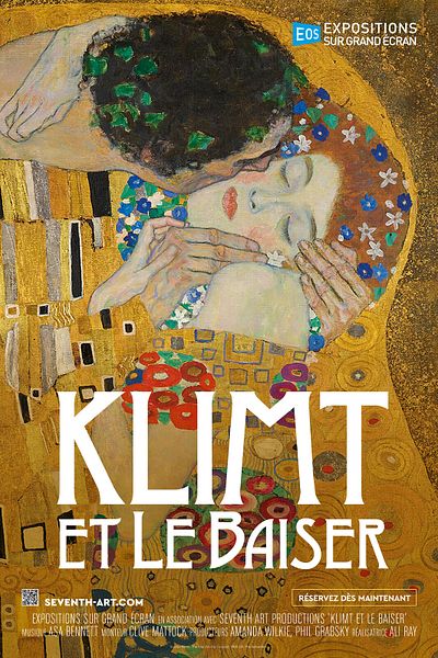 Affiche du film Expositions sur grand écran: Klimt et Le Baiser