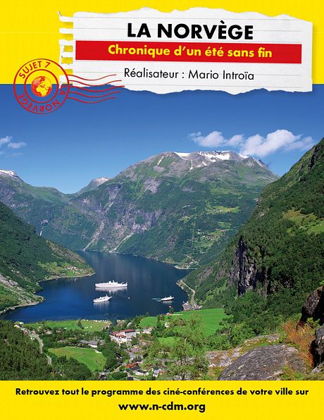 Affiche du film La Norvège, chronique d'un été sans fin