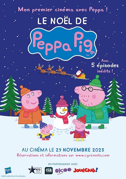Affiche du film Le Noël de Peppa Pig