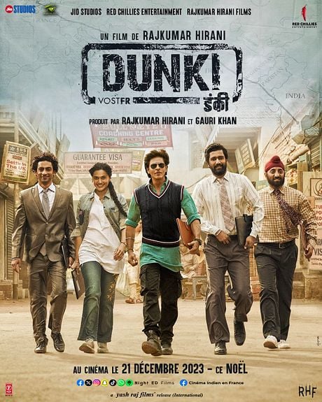 Affiche du film Dunki