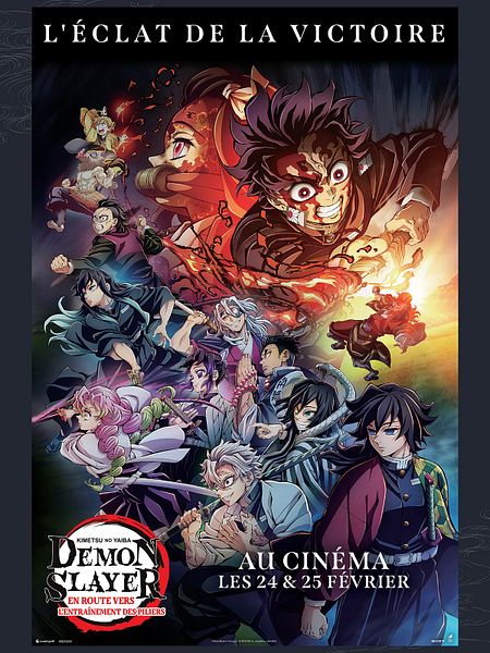 Affiche du film Demon Slayer: Kimetsu No Yaiba – En route vers l'entraînement des piliers