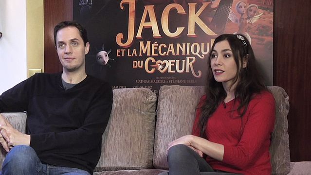 Le duo de réalisateurs Mathias Malzieu et Stéphane Berla, ainsi que les comédiens Olivia Ruiz et Grand Corps Malade, évoquent l'aventure du film d'animation "Jack et la mécanique du coeur".