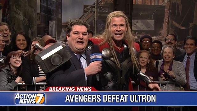 Découvrez la première interview de Thor après la bataille épique menée par les Avengers contre l'armée d'Ultron ! Manifestement, il a du mal à s'en remettre...
