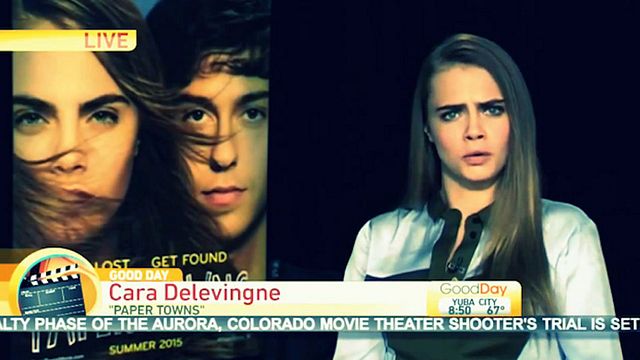 Dans l'émission "Good Day Sacramento" sur CBS, Cara Delevingne a du mal à être sur la même longueur d'ondes que les journalistes...