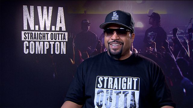 Ice Cube&nbsp;(producteur du film),&nbsp;Jason Mitchell (Easy-E) et&nbsp;O'Shea Jackson Jr. (Ice Cube) racontent l'apport de N.W.A. à la société américaine et leur préparation du film adapté du groupe de hip hop "le plus dangereux du monde".