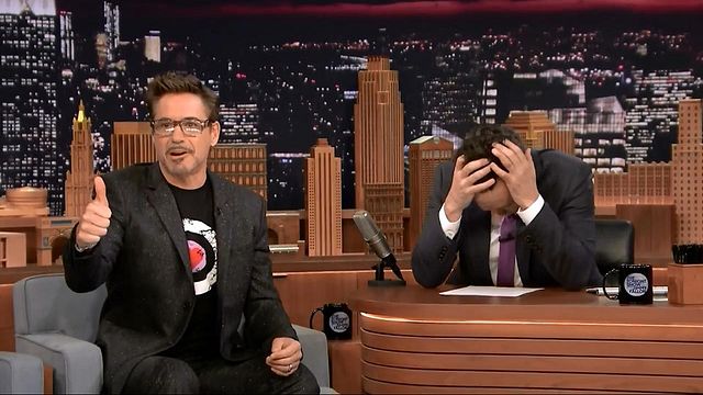 L'acteur dans le costume d'Iron Man déteste jouer des situations improbables. Pour aider&nbsp;Jimmy Fallon à comprendre, il va lui faire subir la même chose.