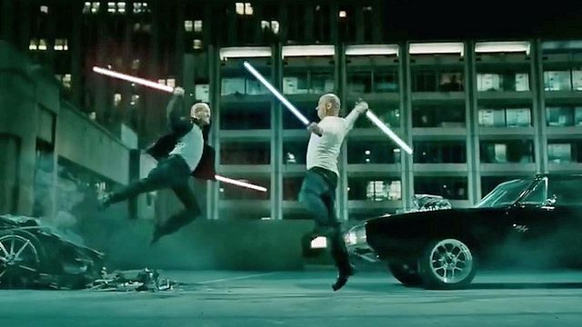 Fast &amp; Furious 7, c'est déjà bien. Mais avec des sabres laser, c'est encore mieux ! Découvrez ce mash-up épique publié sur la chaîne YouTube ImmersionVFX.