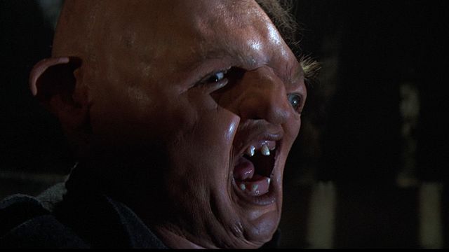 "T'es sûr qu'il ne mord pas ? Y'a pas de danger je te dis ! Il a une sale tête quand même !"
