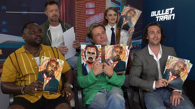 Qui mange le plus sur le plateau ? Qui arrive le plus souvent en retard ? Qui fait le plus de cascades ? Brad Pitt et l'équipe de "Bullet Train" nous révèlent les secrets du tournage… en mode sniper.