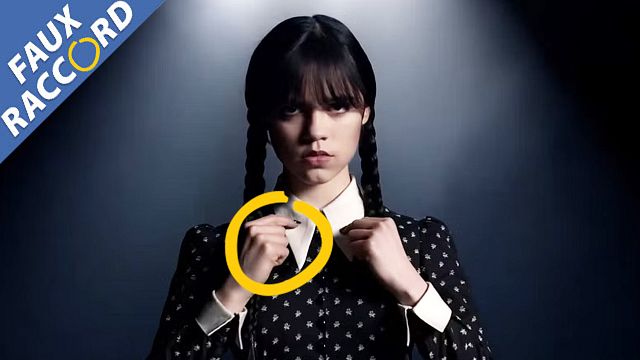 Michel &amp; Michel font leur rentrée à la Nevermore Academy pour étudier leur matière préférée : les faux raccords de "Mercredi", nouvelle adaptation de "La Famille Addams" par Netflix et Tim Burton.