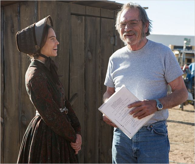 The Homesman : Photo Hilary Swank, Tommy Lee Jones