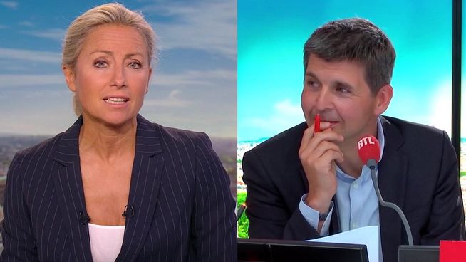Thomas Sotto proche d'Anne-Sophie Lapix, il réagit à son départ du JT de  20h de France 2 - TV ACTU by AlloCiné