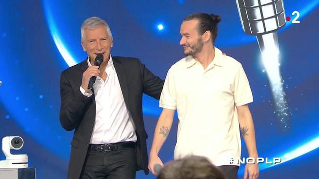 Exclu. N'oubliez pas les paroles : comment est Nagui en dehors du plateau ?  Benoît balance - TV ACTU by AlloCiné