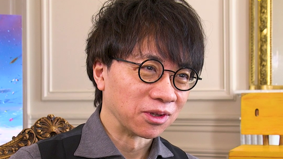 Vidéo interview pour 5 centimètres par seconde : Suzume par Makoto