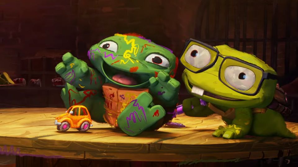 Extrait du film Ninja Turtles Teenage Years Ninja Turtles Teenage Years EXTRAIT VF "Les bébés