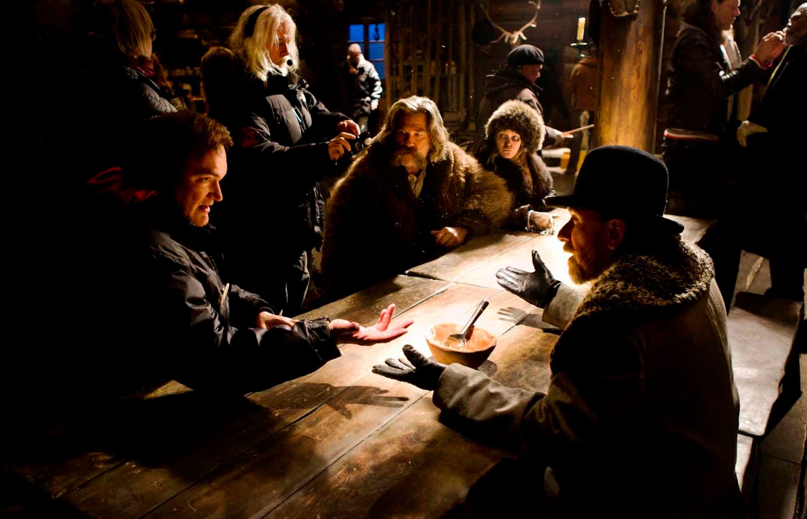 Les Huit salopards -    Jennifer Jason Leigh, Kurt Russell, Quentin Tarantino, Tim Roth