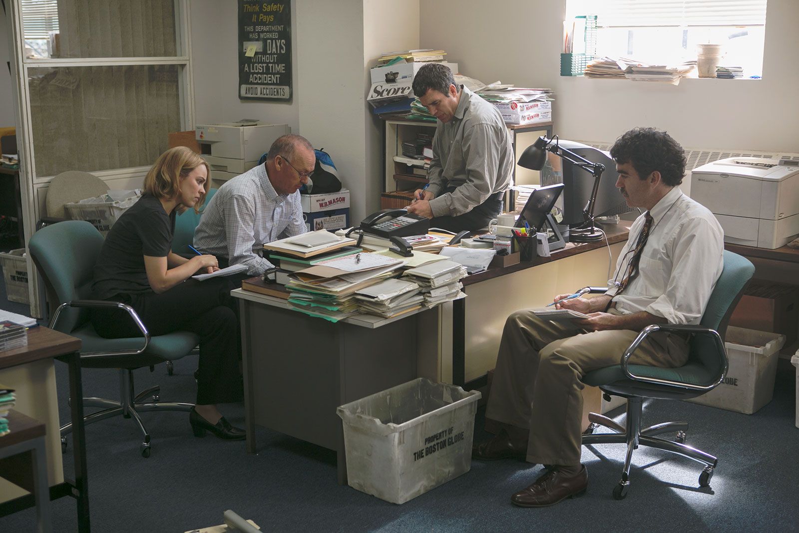 Spotlight - Rachel McAdams, Brian d'Arcy James, Mark Ruffalo, Michael Keaton, 