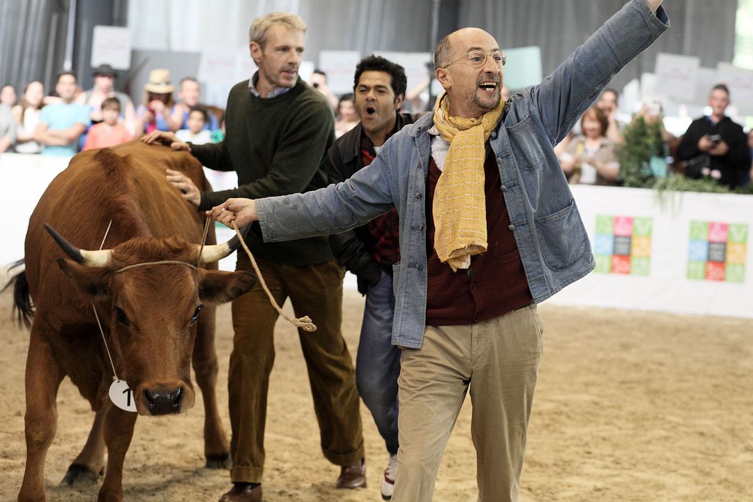 La Vache : Photo Fatsah Bouyahmed, Jamel Debbouze, Lambert Wilson